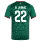Mexiko VM 2026 Hirving Lozano #22 Hemmatröja